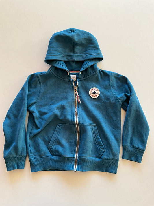 Turquoise Converse Zip Up