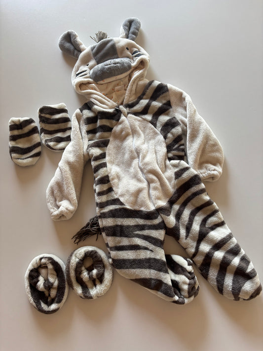 5pc Zebra Costume