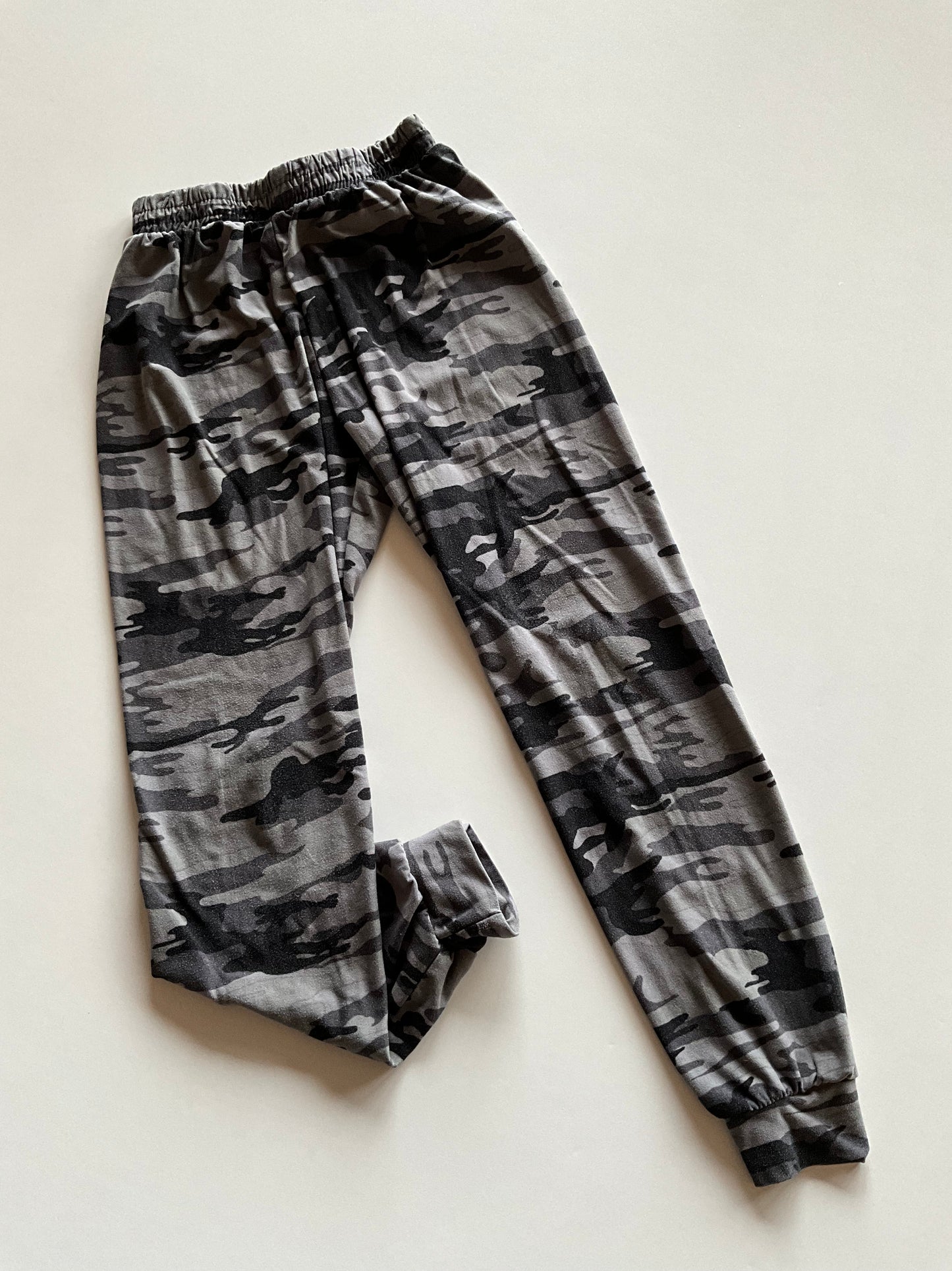 Grey Camo Joggers