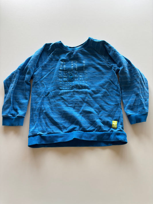 Blue Are Sharks Angry Dolphins Crewneck