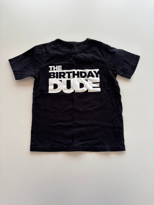 Black Birthday Dude Tee