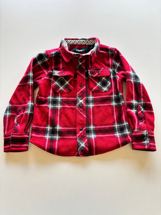 Red Plaid Flannel Shacket