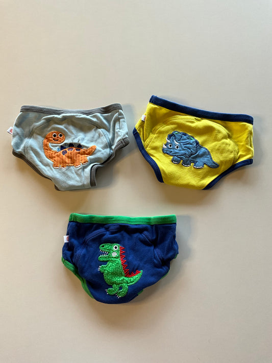 3 Pairs of Padded Training Underwear