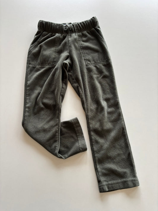 Olive Green Fleece Joggers