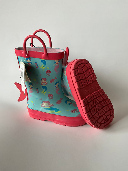 BNWT Mermaid Rubber Boots