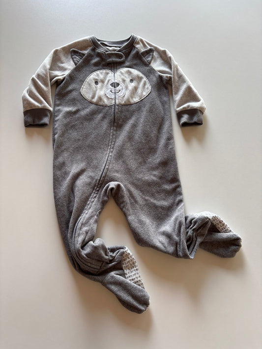 Grey Husky Fleece Sleeper