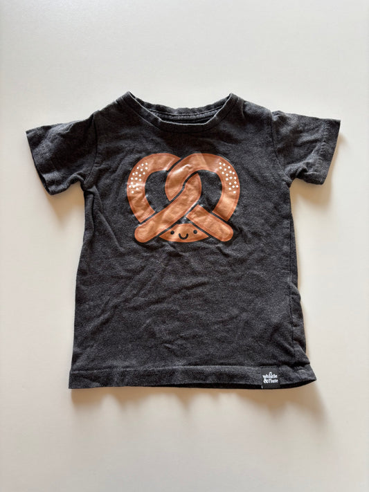 Charcoal Pretzel Tee