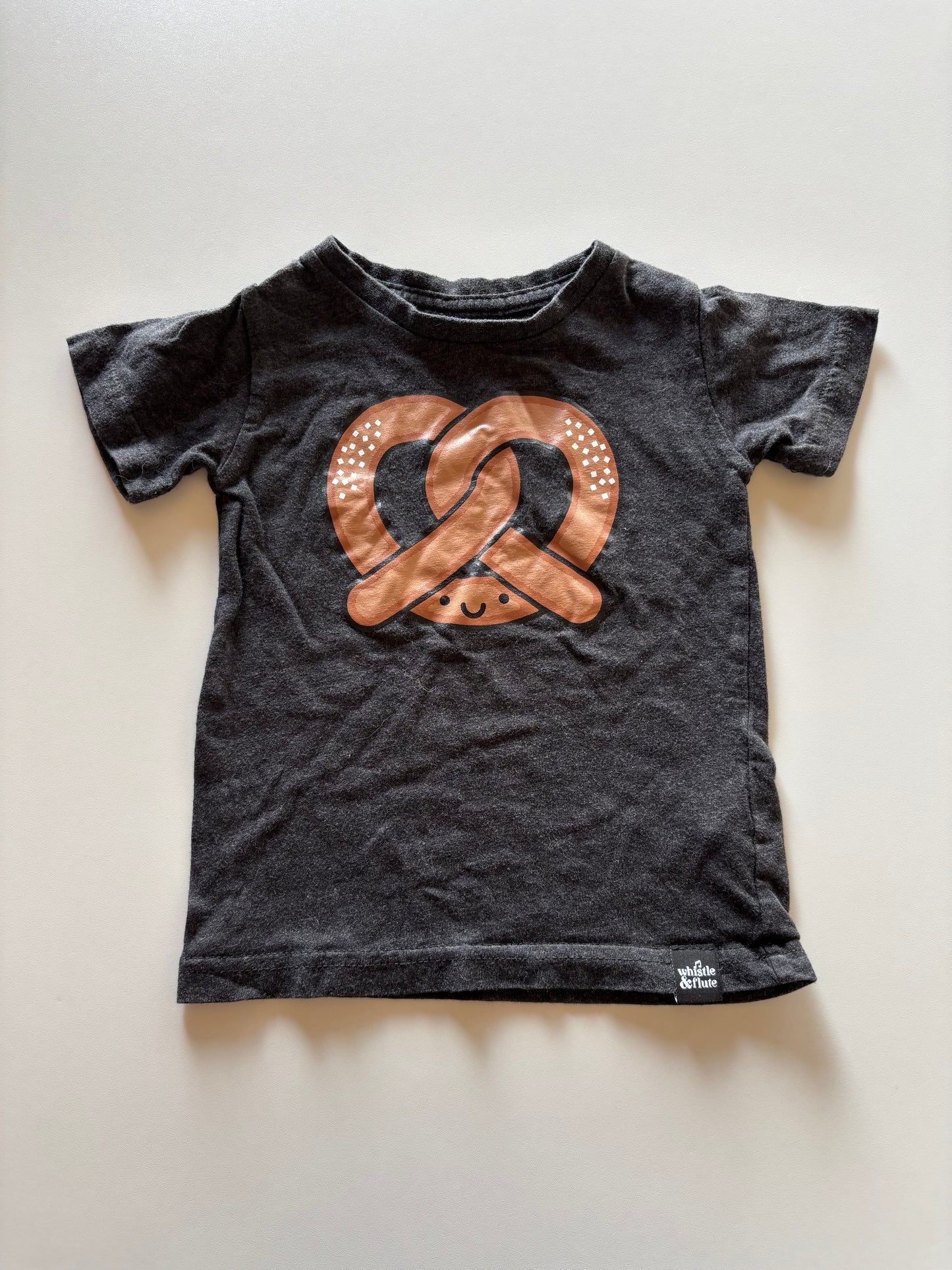 Charcoal Pretzel Tee