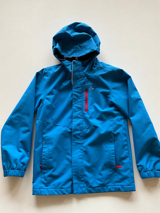 Bright Blue Rain Jacket
