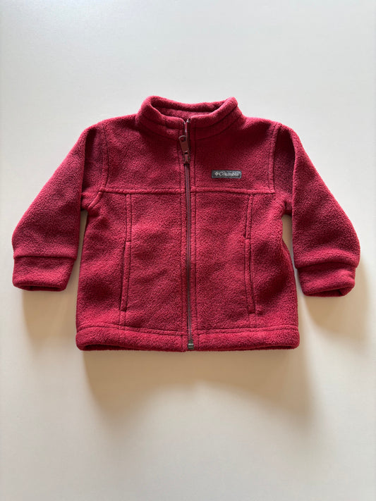 Burgundy Columbia Fleece Jacket