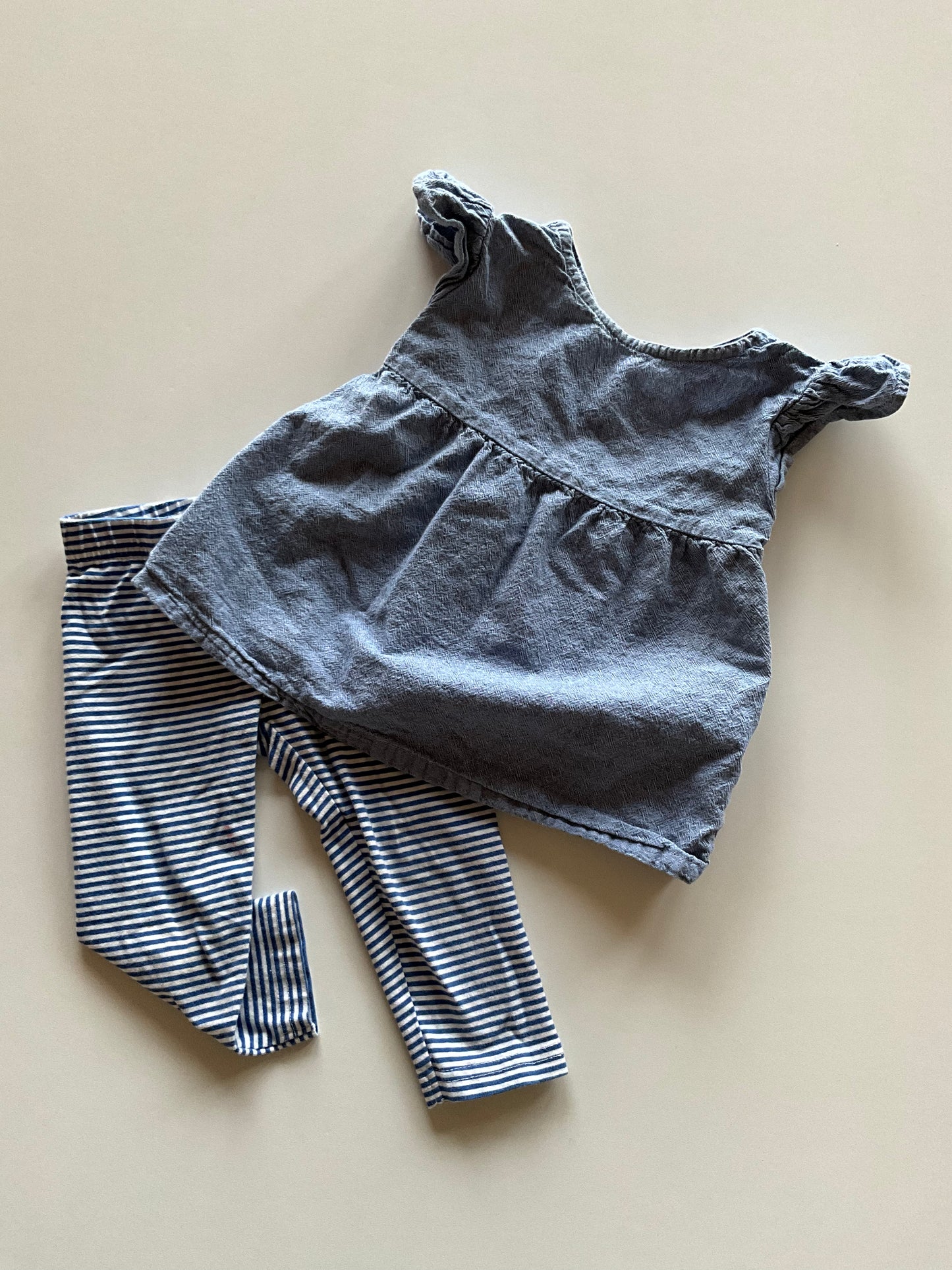 2pc Chambray Set