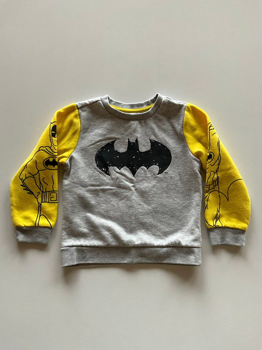 Yellow & Grey Batman Crewneck