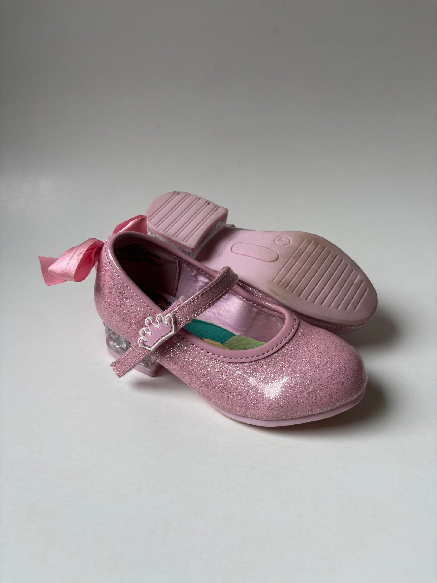Pink Sparkly High Heel Shoes