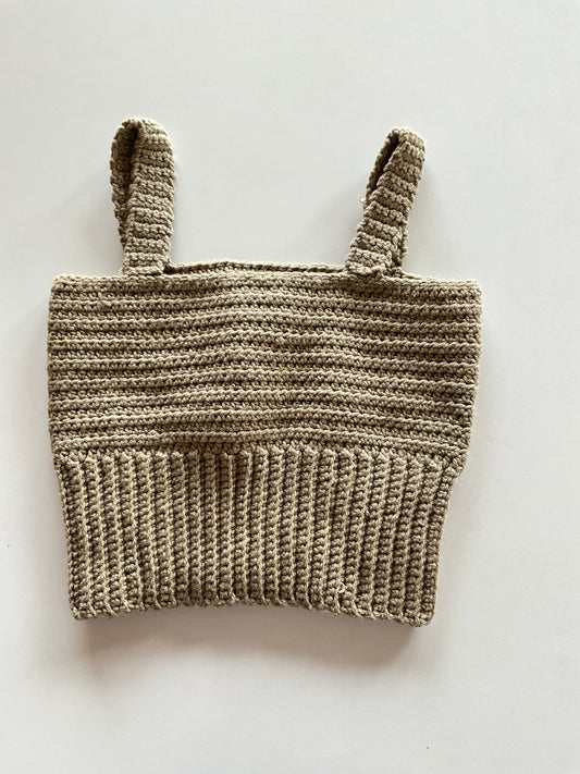 Crocheted Crop Tank