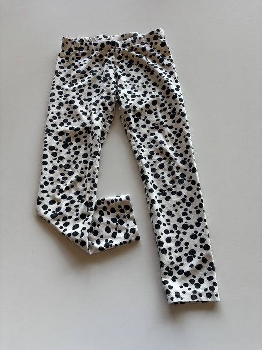 Black & White Spotted Leggings