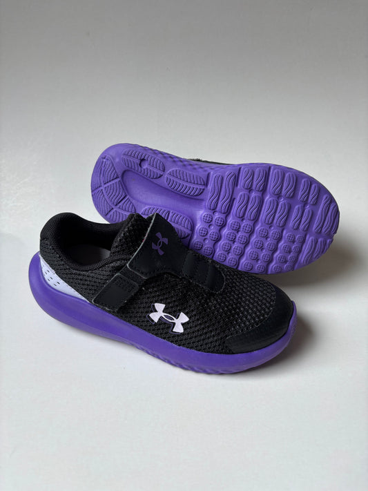 Black & Purple UA Runners