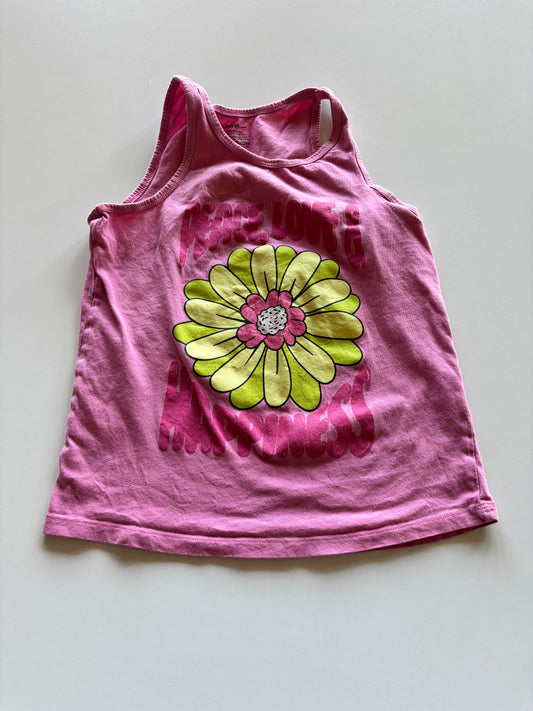 Pink Peace Love & Happiness Tank