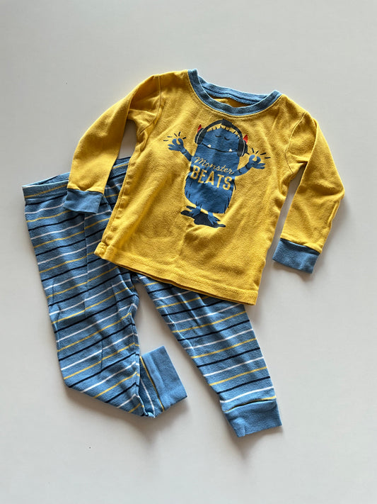 2pc Monster Beats Pajamas