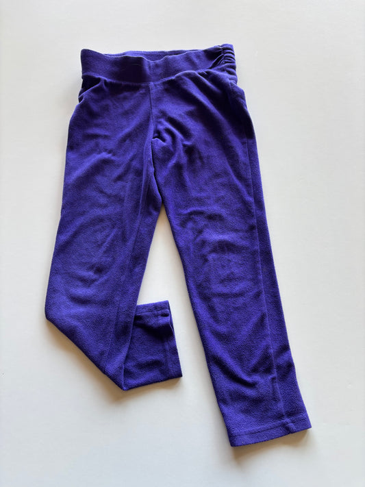 Purple Fleece Columbia Pants