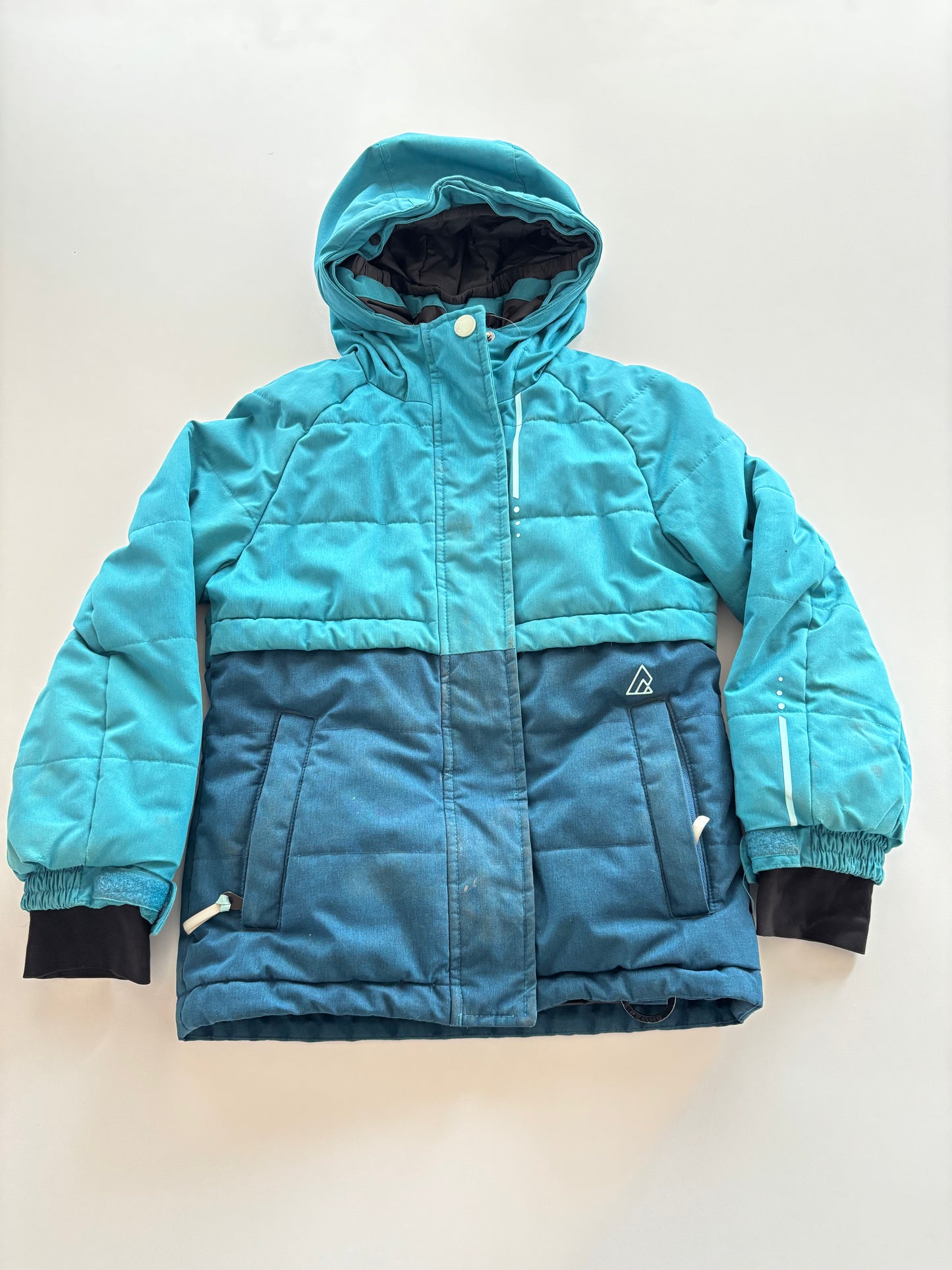 2 Tone Turquoise Winter Jacket