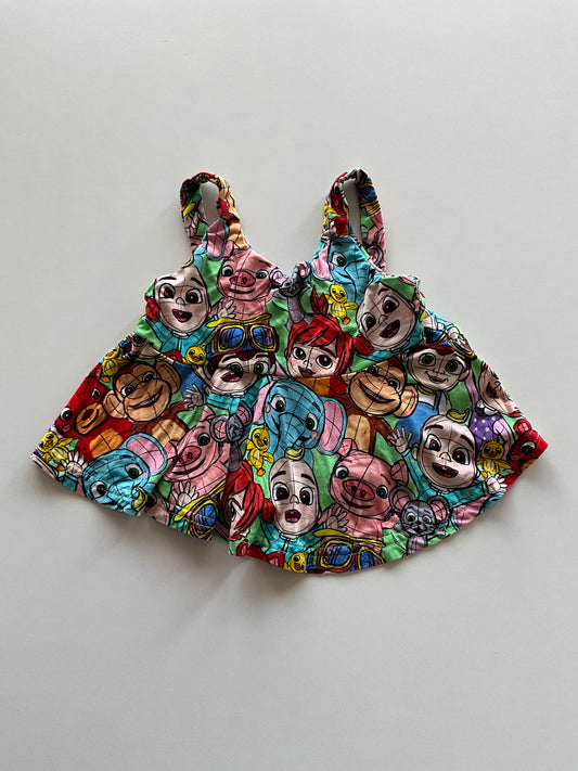 Cartoon Character Swing Tank