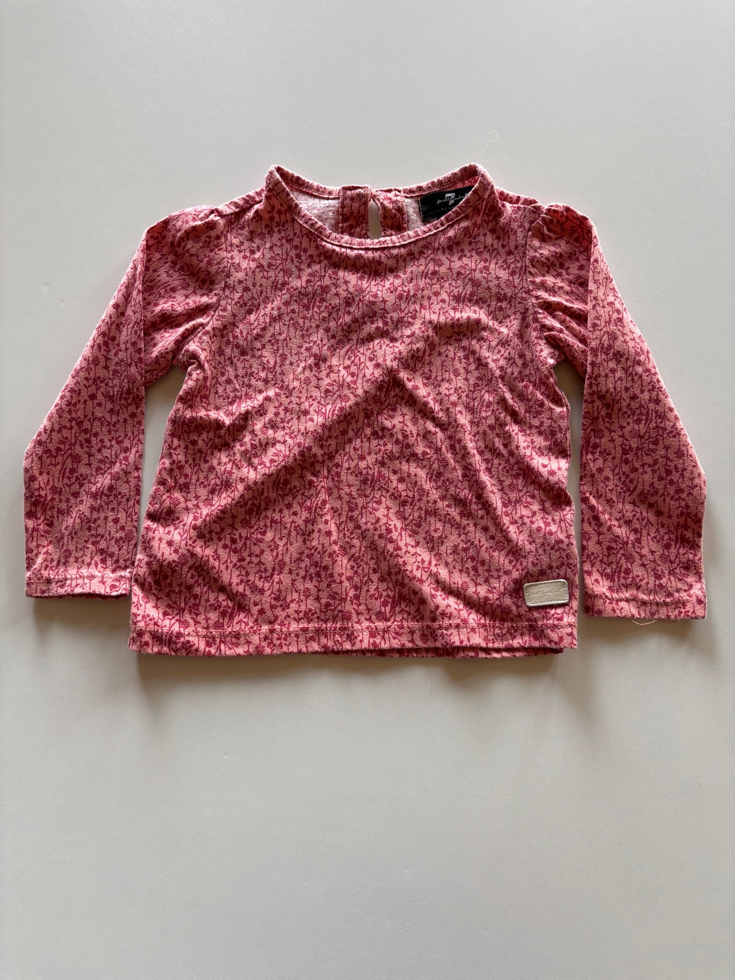 Pink Floral Shirt
