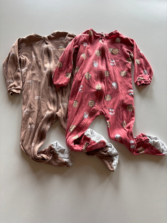 2 Pairs Baking Sleepers