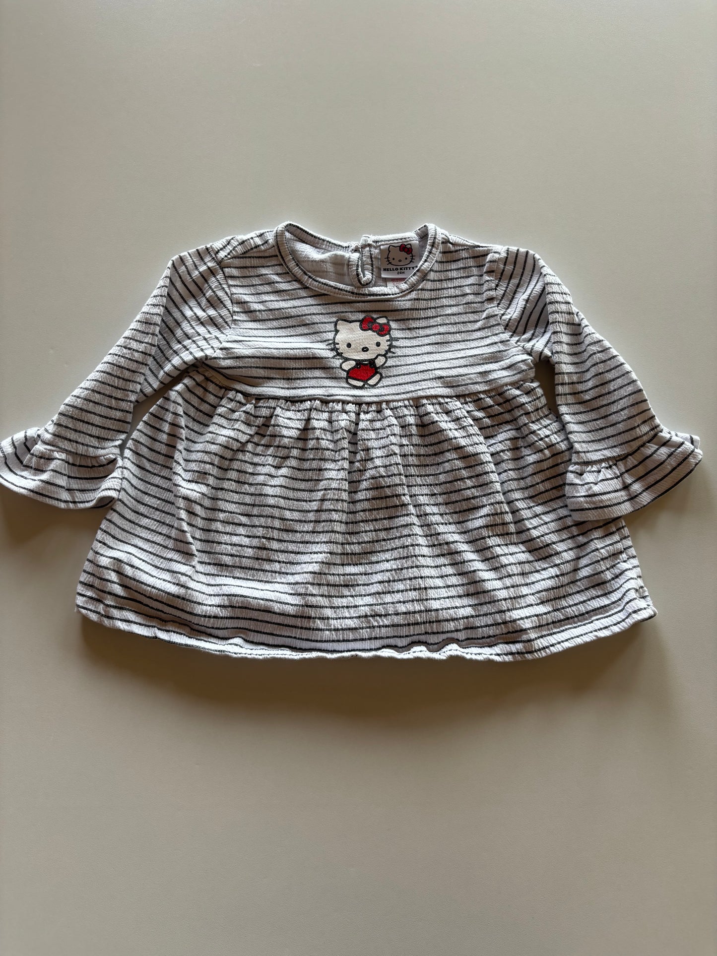 Striped Hello Kitty Shirt