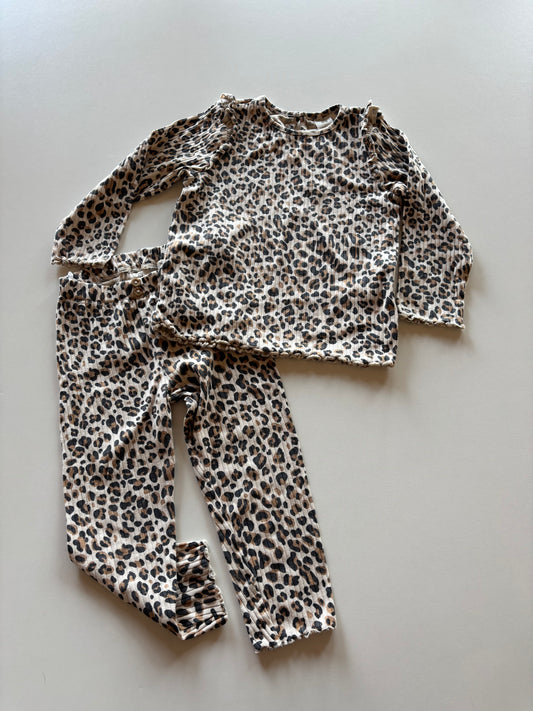 2pc Matching Leopard Set