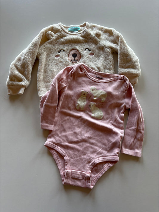 2pc Polar Bear Set
