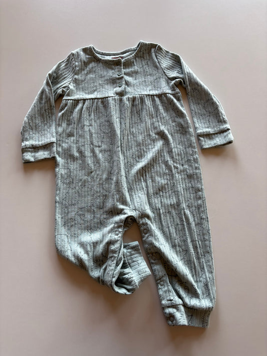 Sage Hedgehog Romper