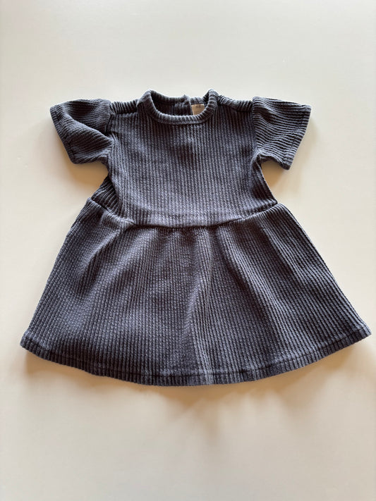 Textured Grey Dress