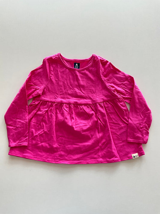 BNWOT Pink Peplum Shirt