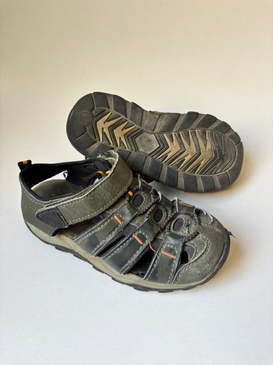 Camo Covered Toe Sandals