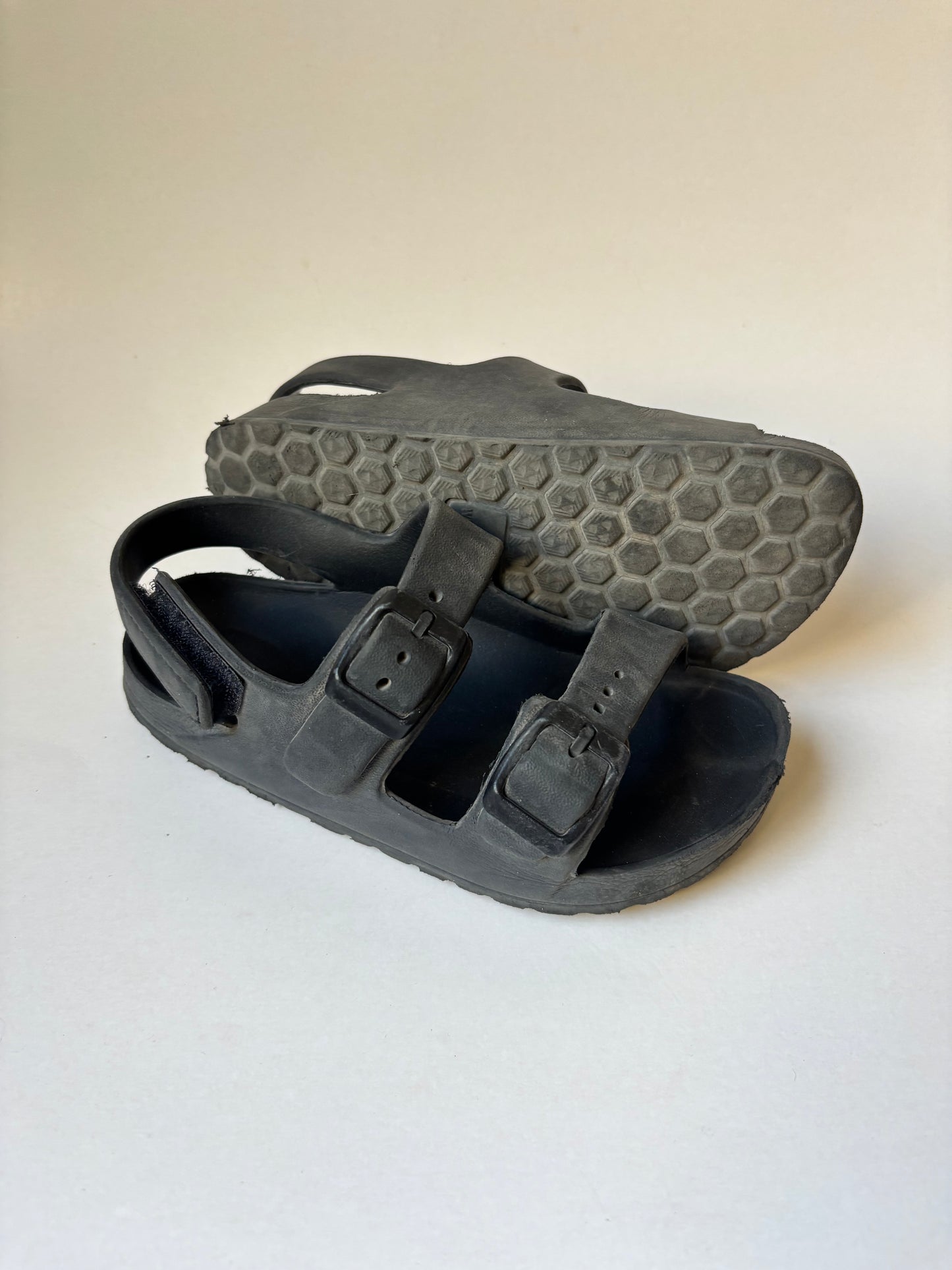 Black Foam Sandals