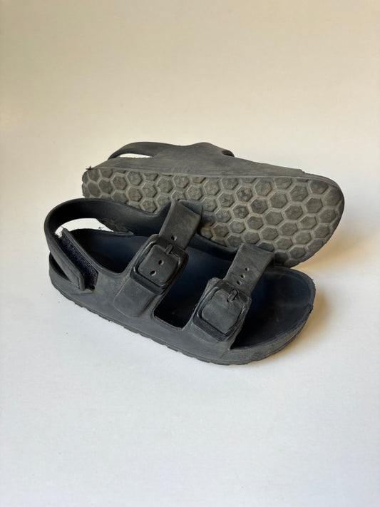 Black Foam Sandals