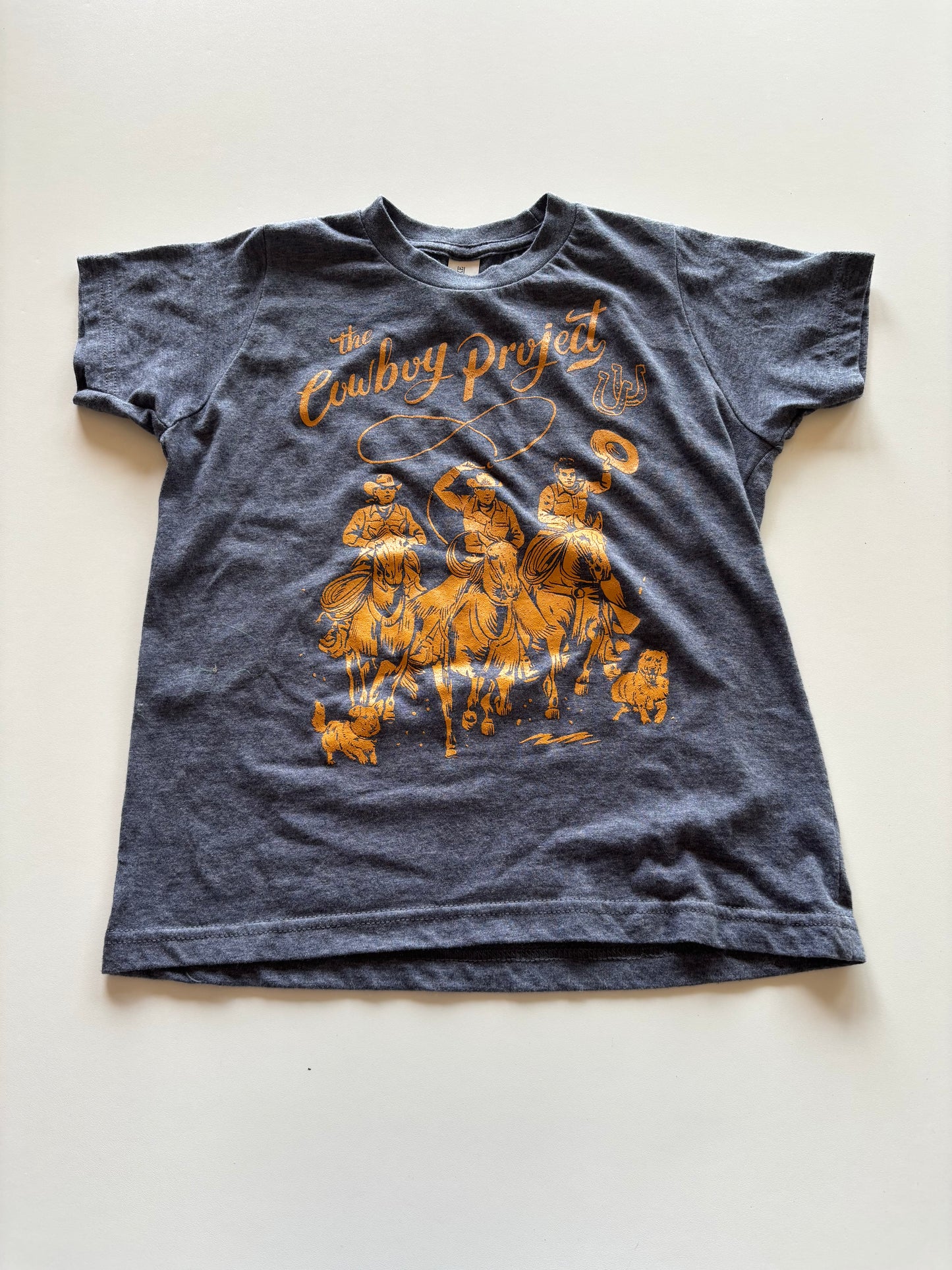 Grey Cowboy Project Tee