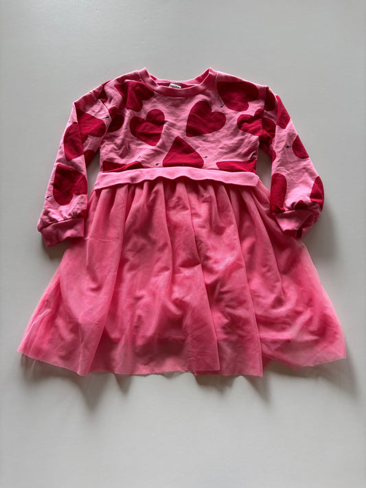 Pink Heart Dress