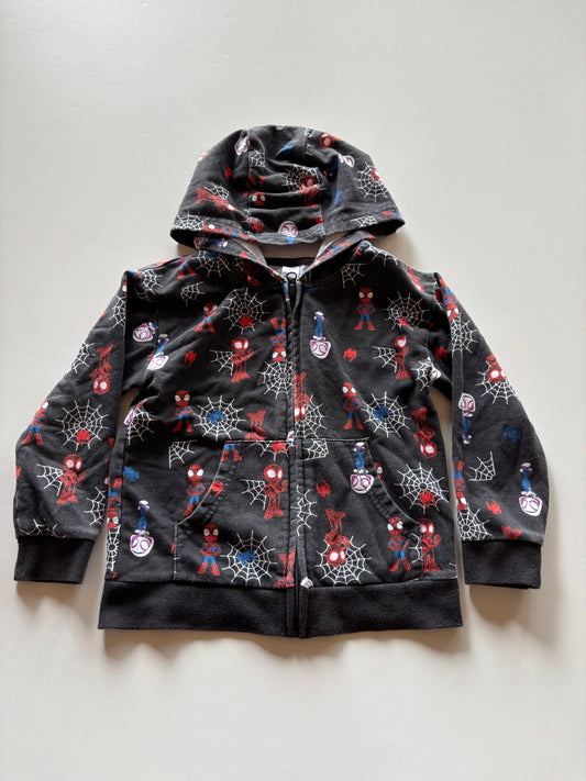 Spiderman & Spidergirl Zip Up Hoodie