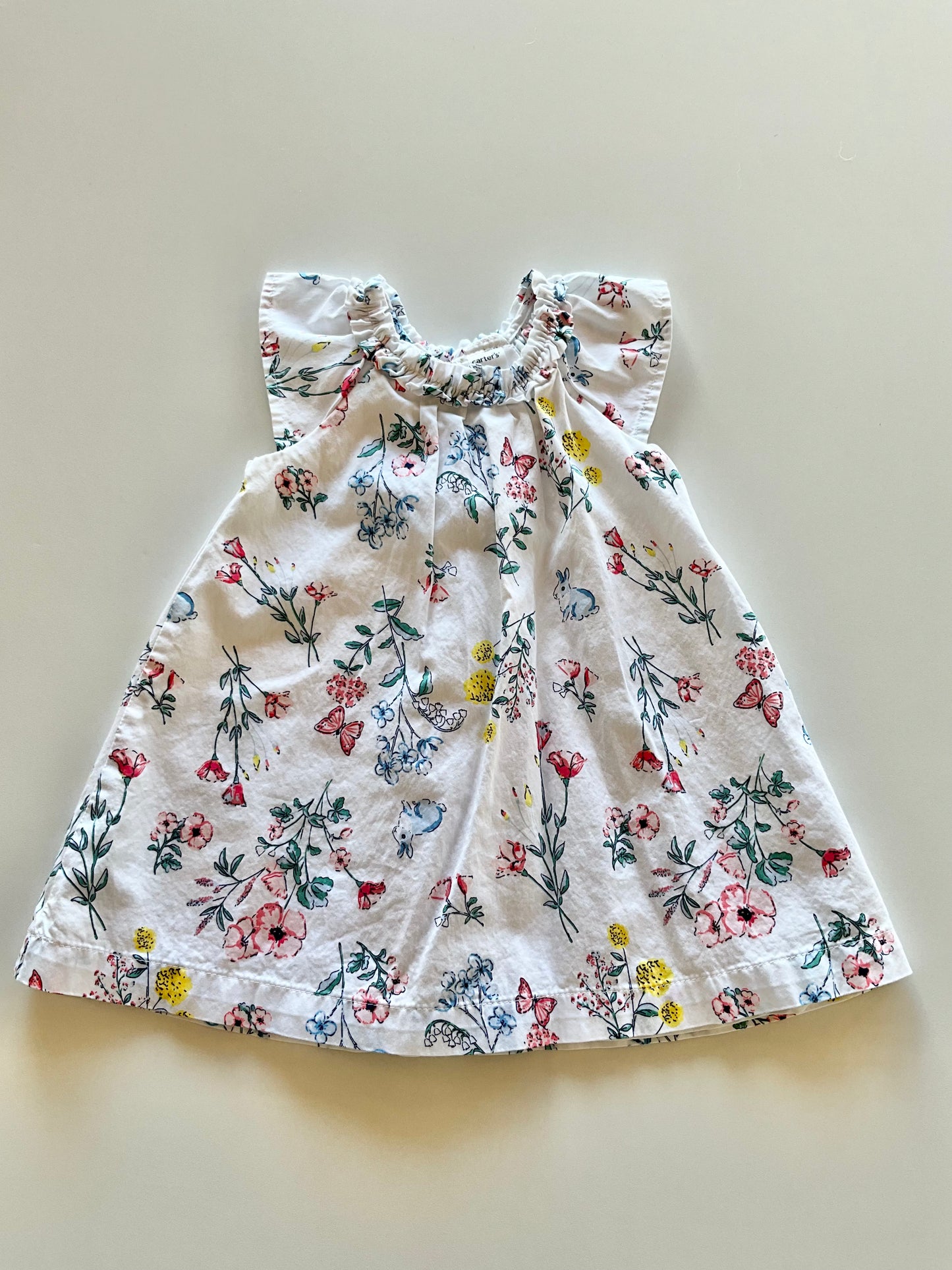 White Flower Dress