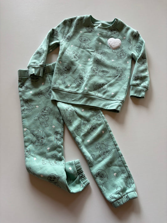 2pc Mint Paw Patrol Leisure Suit