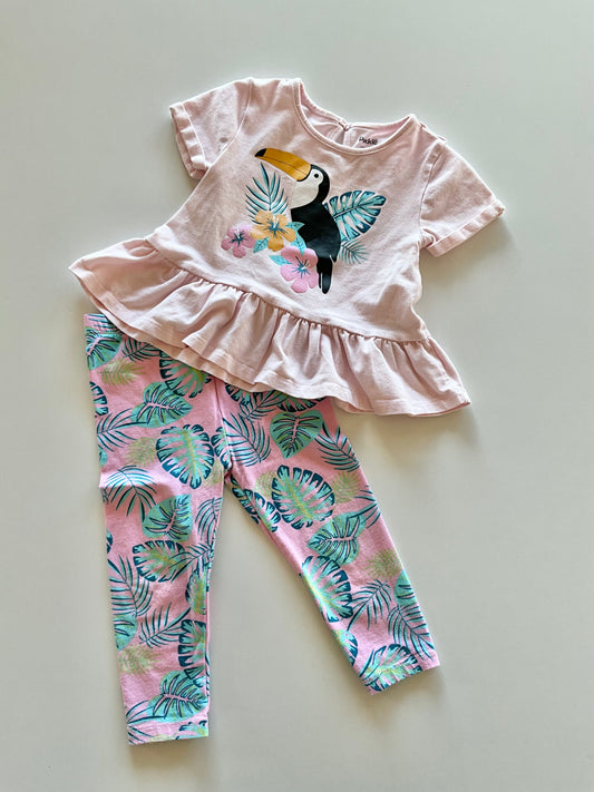 2pc Toucan Outfit