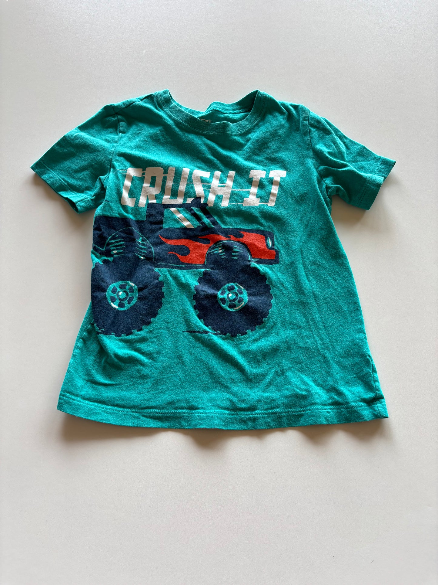 Bright Blue Monster Truck Tee