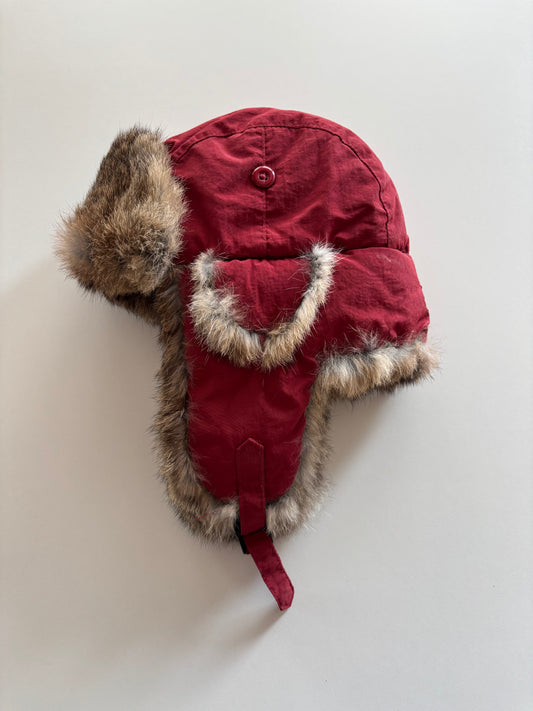 Rust Fur Trapper Hat