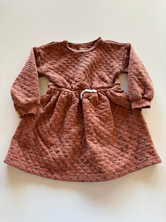Copper Quilted Dress