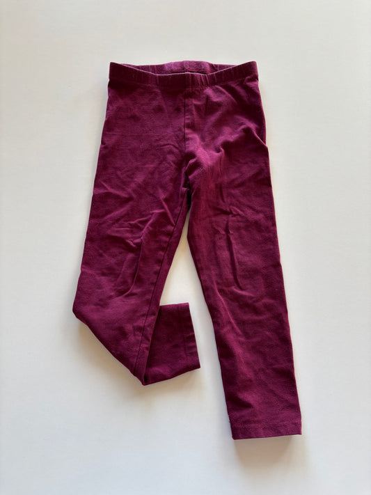 Burgundy Leggings