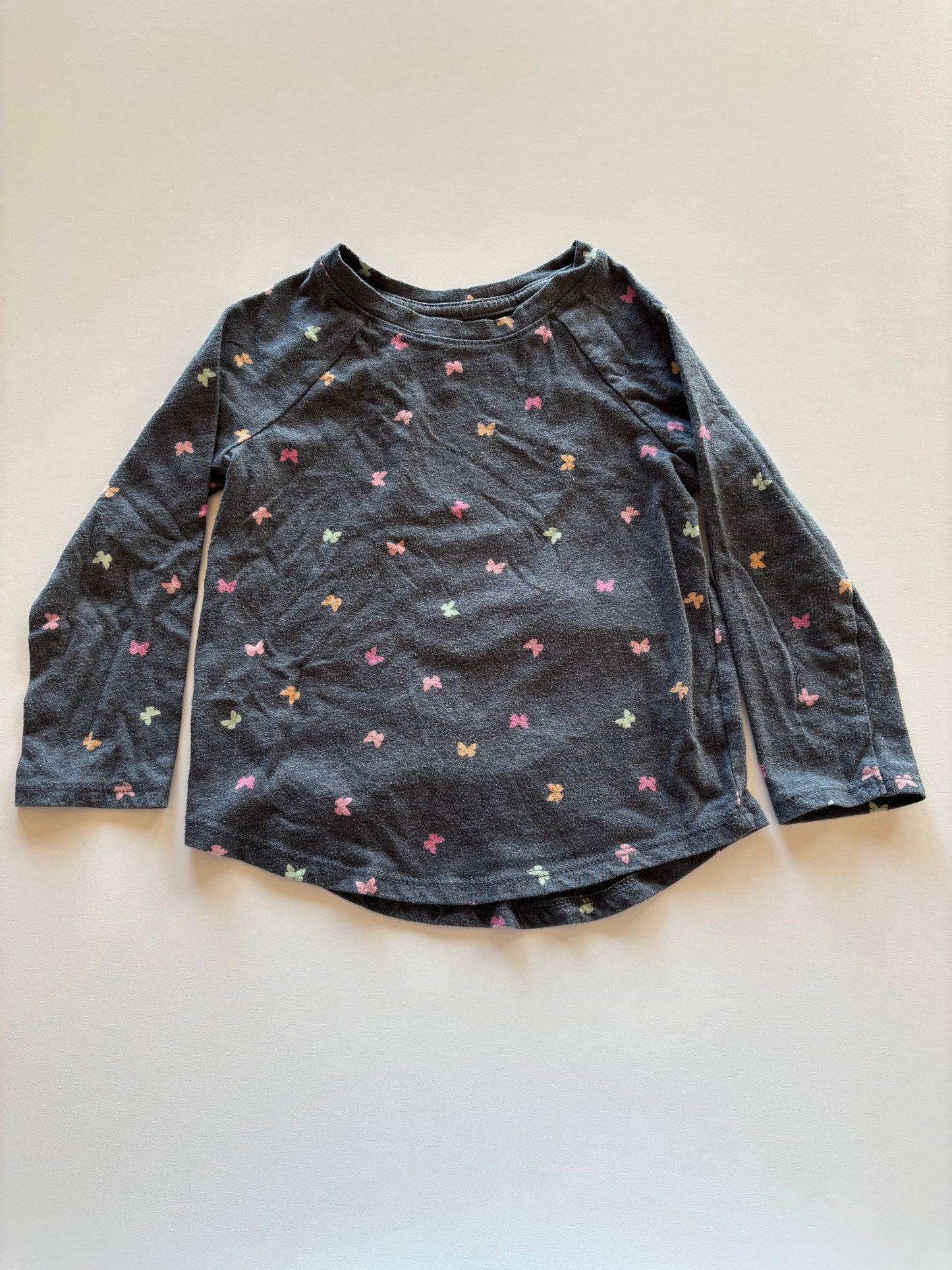 Grey Butterfly Shirt