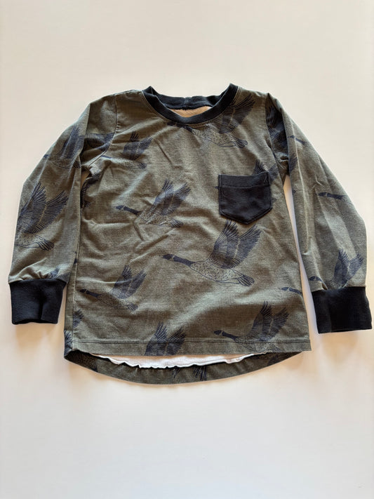Olive Canadian Goose Shirt