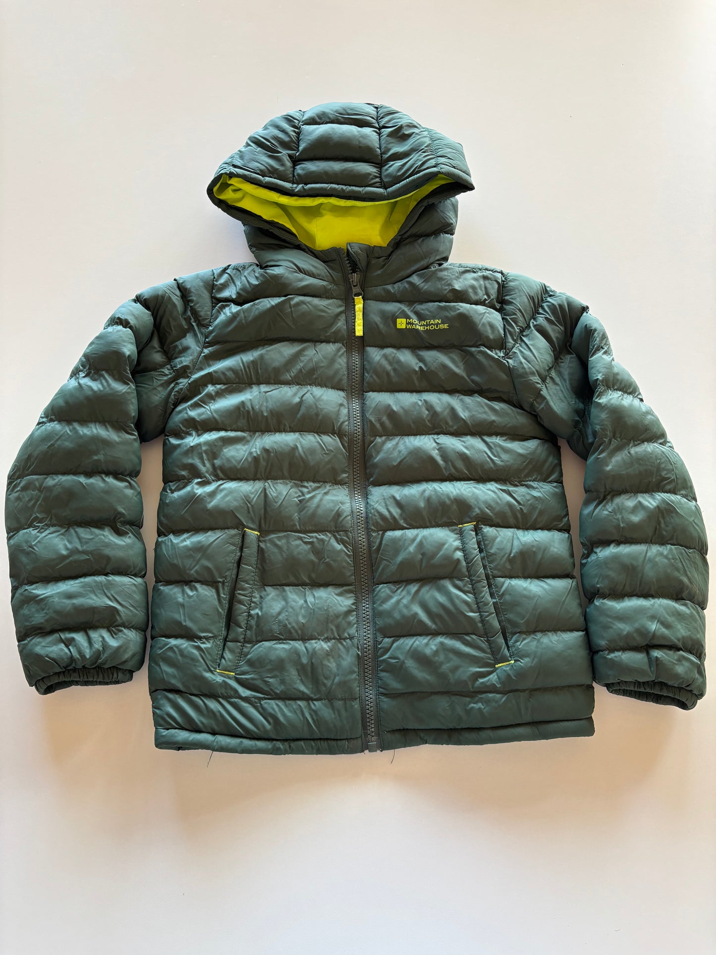 Green Puffer Jacket