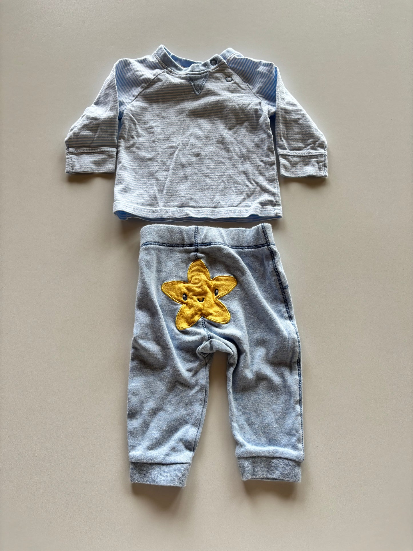 2pc Blue Star Set